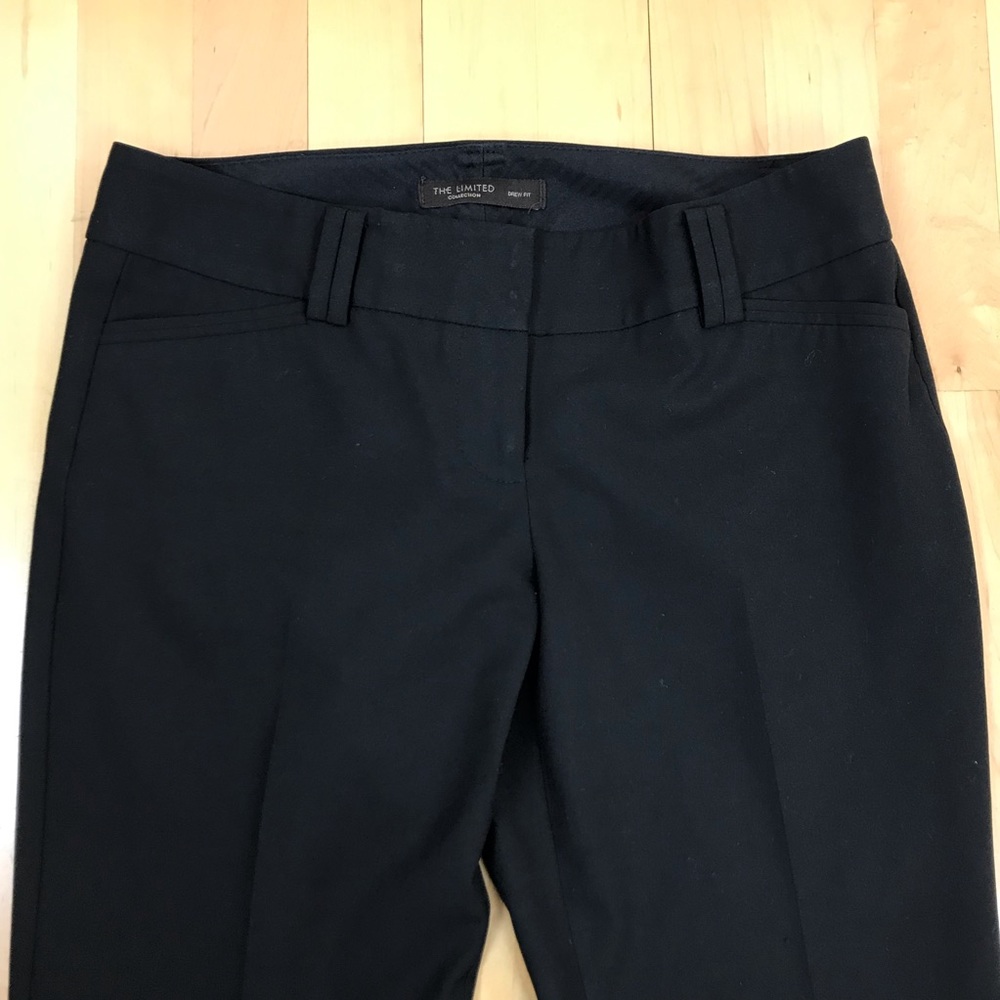 The Limited | Drew Fit Black Trouser size 2